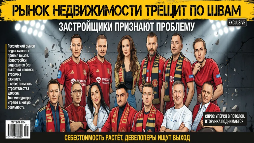 Рынок недвижимости трещит по швам. Застройщики признают проблему