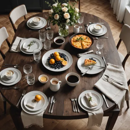 Идеальный стол: как правильно подобрать и оформить пространство для комфорта и стиля