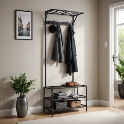 Создайте идеальный уют в доме: как вешалка пальто напольная из металла меняет интерьер